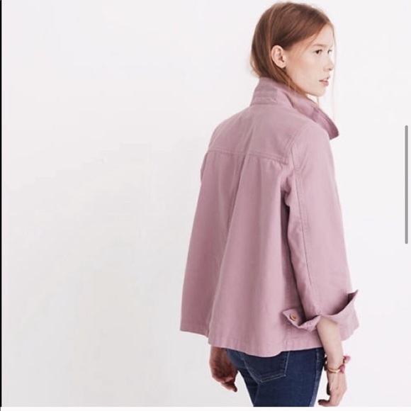 Madewell Lightweight Cropped Swing Jacket - Picture 4 of 8